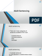 Adult Sentencing