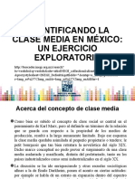 Cuantificando la clase media en México 2010