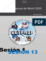 Sesion 13 - Procesador de Texto