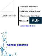 Genetic Diseases: Mendelian Inheritance Multifactorial Inheritance Chromosome Inheritance Mitochondria Inheritance