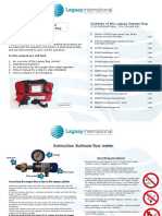 Users Manual Lagaay Oxygen Bag Contents of The Lagaay Oxygen Bag