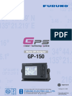FURUNO GP-150 Marine GPS Navigator Specifications