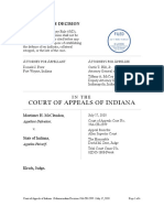 Court of Appeals of Indiana: Memorandum Decision