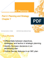 Strategic IMC Planning: Part 2: Planning and Strategy