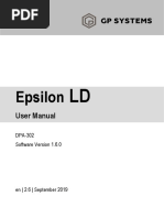 Epsilon: User Manual