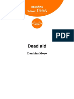 Resumen Dead Aid - Dambisa Moyo PDF