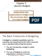 Production Budgets: Understand Why Organizations Budget and The Processes They Use To Create Budgets