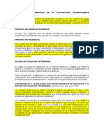 Que Son Los Principios de La Contabilidad Generalmente Aceptados