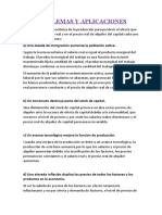 Teoría neoclásica de producción y efectos de cambios en factores