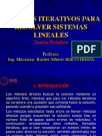 2020-Capítulo 4-T - P. Métodos Iterativos para Resolver Sistemas Lineales. 29 - 06 - 2020 PDF