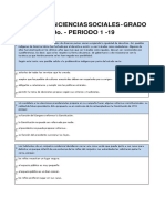 1evaluacion de Sociales Del Primer Periodo Grado 10