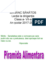 Mananc Sanatos Lectie La Dirigentie