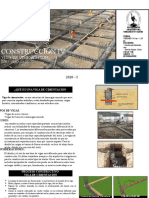 Proceso Construcctivo Vigas de Cimentacion - Grupo 02 - Tsa3 - Sem11