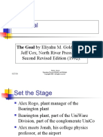 The Goal by Eliyahu M. Goldratt and