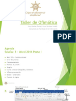 Taller de Ofimática - Sesión 3