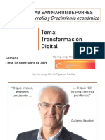 Transformacion Digital Semana 1 (06-10-19)