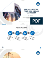Kebijakan Ditjen PAUD Dan Dikmas Tahun 2019 PDF