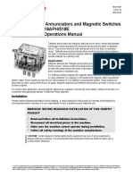 TATTLETALE - Annunciators and Magnetic Switches Models 518PH/518APH/518E Installation and Operations Manual