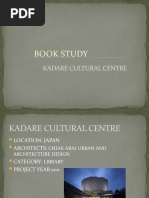 Book Study: Kadare Cultural Centre