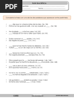 Ejercicios para Practicar La Tilde Diacritica | PDF | Ocio