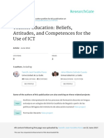 08teacher Education Beliefs, Attitudes, and Competences For The Use of ICT 43