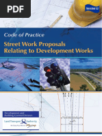 Street Work Proposals Relating To Development Works COP PDF