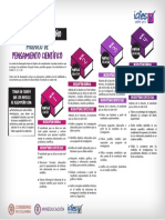 Niveles de desempeno pensamiento cientifico saber-pro - 2018