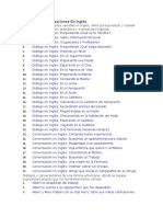 Dialogos y Conversaciones en Ingles