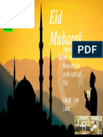 Eid Mubarak: May Your Homes and Hearts Be Filled With The Joyful Spirit of Eid
