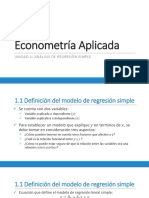 Econometría Aplicada I PDF