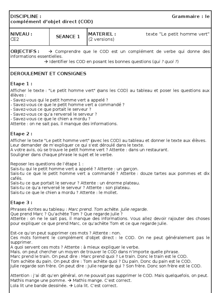 comprendre-le-cod-en-ce2-pdf-compl-ment-d-objet-amphibiens