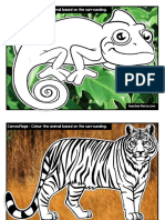 Camouflage Colouring PDF