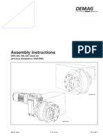 Assembly Instructions: DWS 400, 500, 630 Wheel Set (Previous Designation: RAE/RNE)