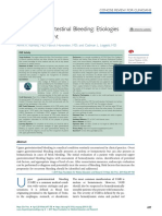 Upper Gastrointestinal Bleeding: Etiologies and Management
