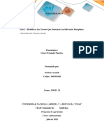 Fase 2 - Identificar Las Teorías Que Sustentan Las Diferentes Disciplinas.