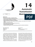 Chapter 14 (Automatic Transmission Maintenance)