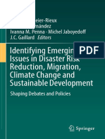 Identifying Emerging Issues in Disaster Risk Reduction, Migration, Climate Change and Sustainable Development