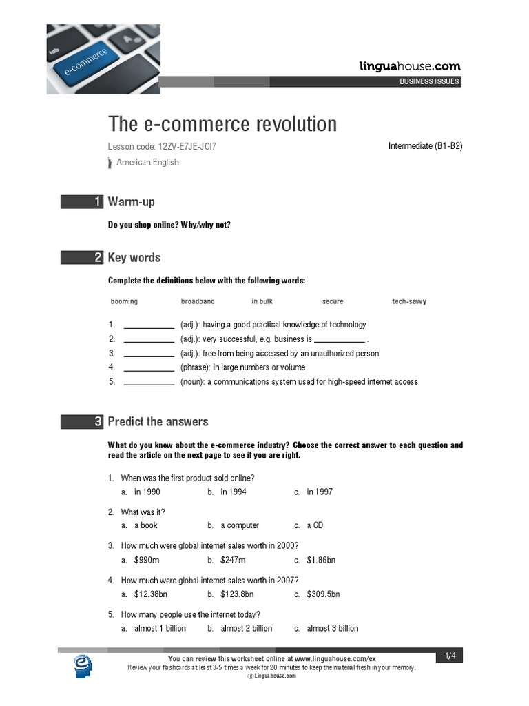 E-Commerce Revolution: Trends & Insights | PDF | Online Shopping | E ...