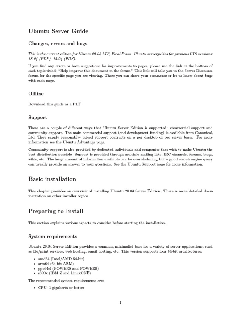 Ubuntu Server Guide Pdf , Making Servers Work a Practical Guide to ...