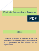 Ethics in International Business