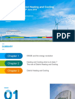Métier B2T - District Heating and Cooling: Presentation - IDEA 10 June 2018