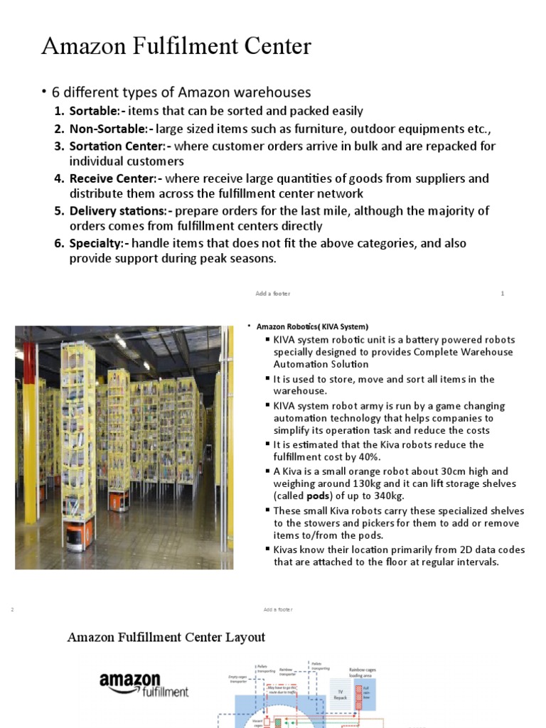 Amazon Fulfilment Center 6 Different Types of Amazon Warehouses PDF