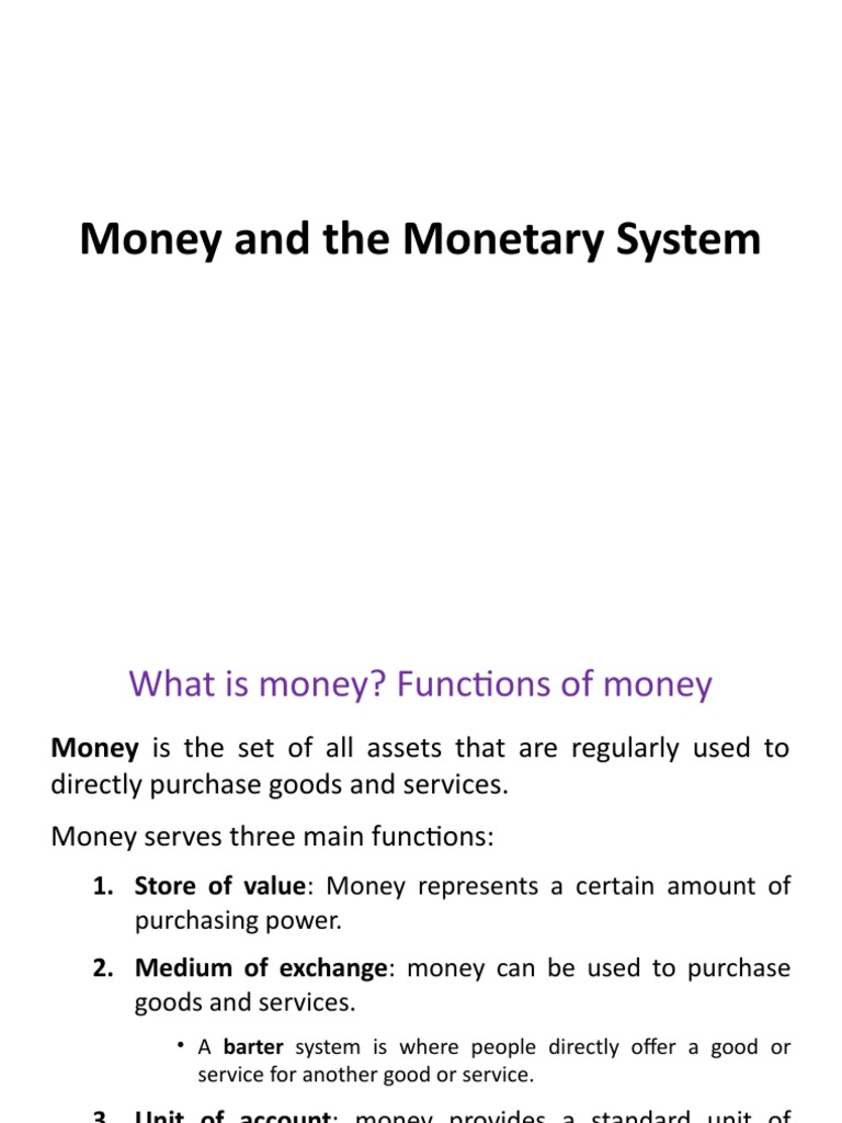 Understanding Money Supply and Policy | PDF | Money Supply | Federal ...