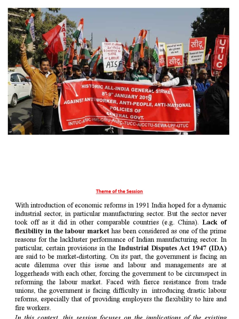 Labour Law Reforms for India's Industry | PDF | Employment | Labour Law