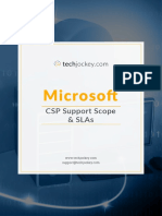 Microsoft CSP Support PDF