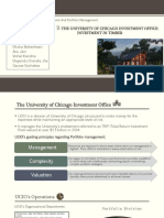 Case 2:: The University of Chicago Investment Office: Investment in Timber