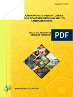 Pedoman Praktis Penghitungan PDRB Kabkota Tatacara Penghitungan Menurut Pengguna PDF