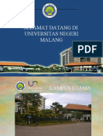 Selamat Datang Di Universitas Negeri Malang