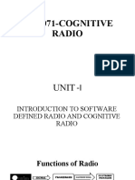 Ec 8071-Cognitive Radio