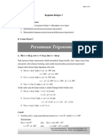 Persamaan Trigonometri PDF